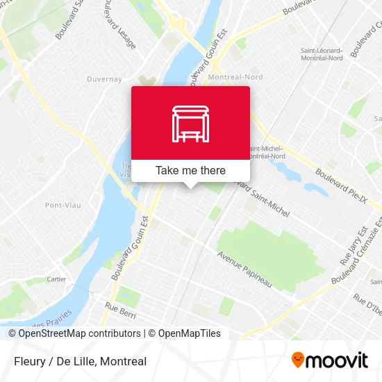 Fleury / De Lille map