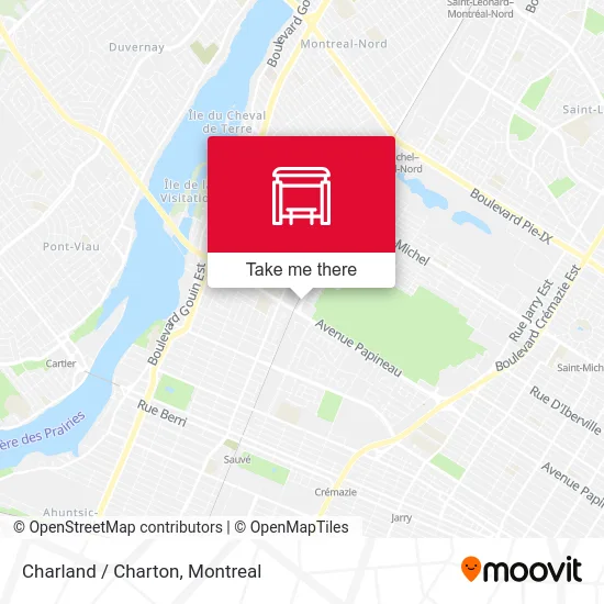 Charland / Charton map