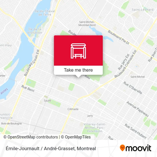 Émile-Journault / André-Grasset map