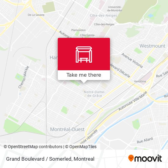 Grand Boulevard / Somerled map