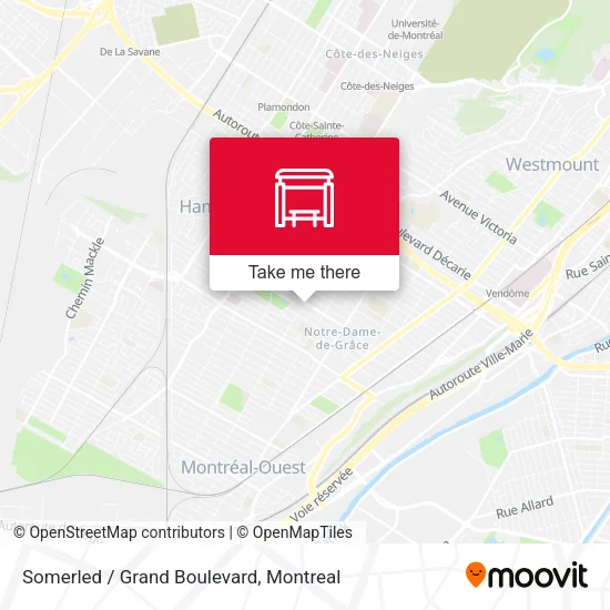 Somerled / Grand Boulevard map