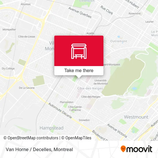 Van Horne / Decelles map