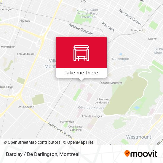 Barclay / De Darlington map