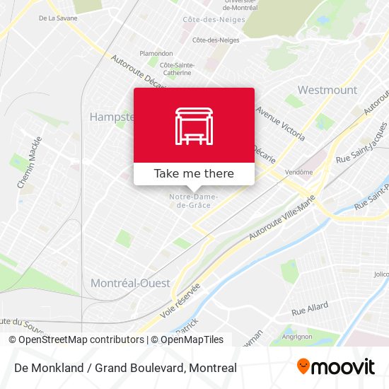 De Monkland / Grand Boulevard map