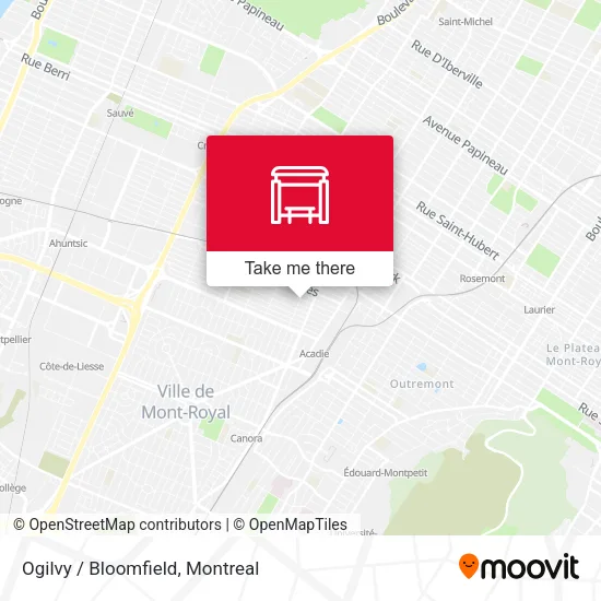Ogilvy / Bloomfield map