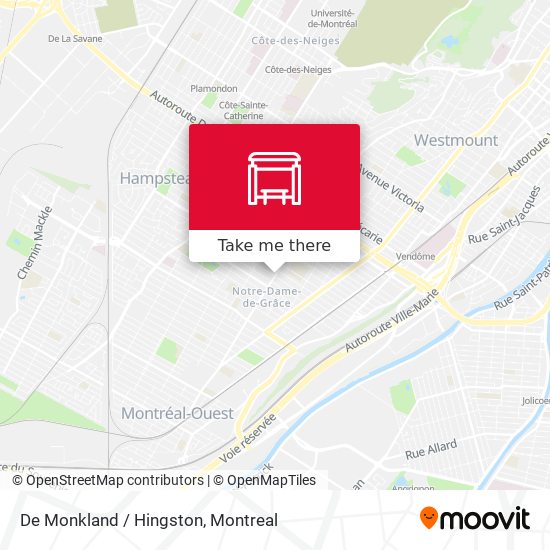 De Monkland / Hingston map