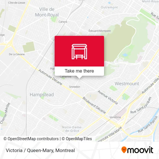 Victoria / Queen-Mary map