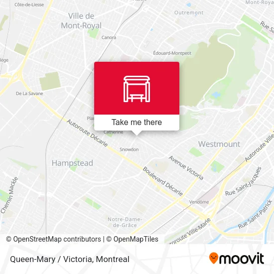 Queen-Mary / Victoria map
