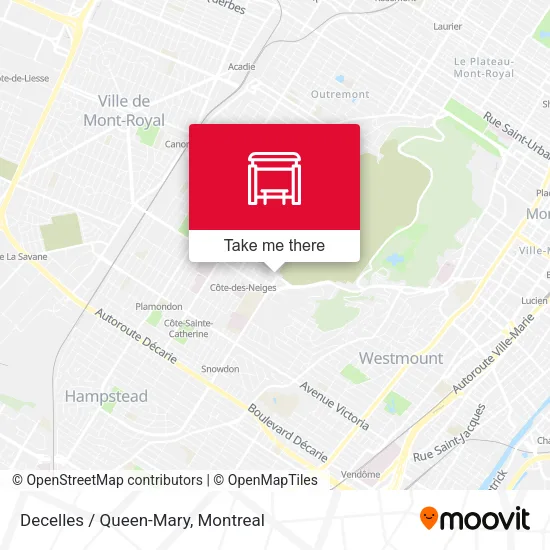 Decelles / Queen-Mary map