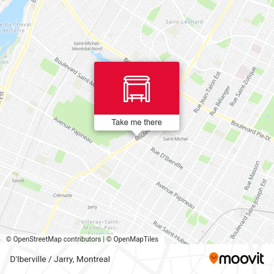 D'Iberville / Jarry map
