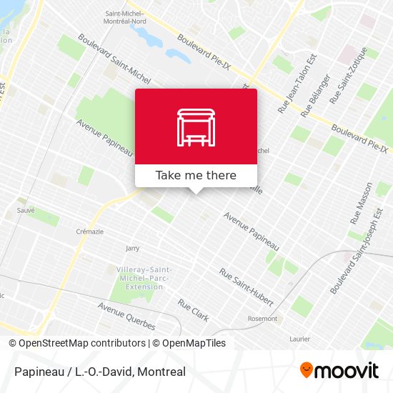 Papineau / L.-O.-David map