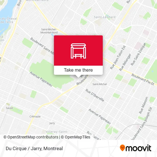 Du Cirque / Jarry map