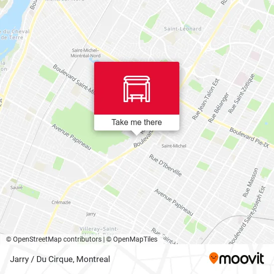 Jarry / Du Cirque map