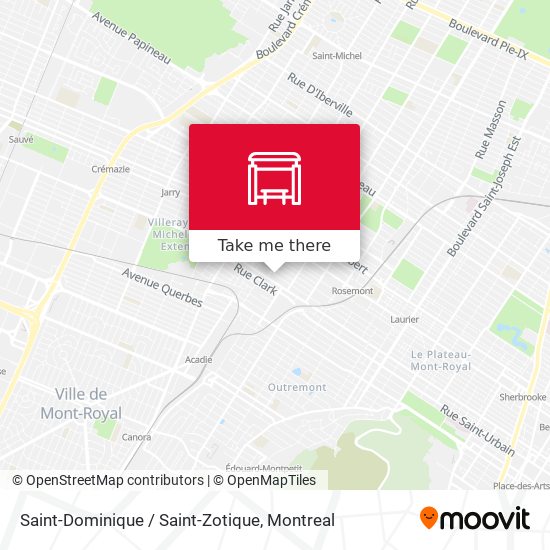 Saint-Dominique / Saint-Zotique map