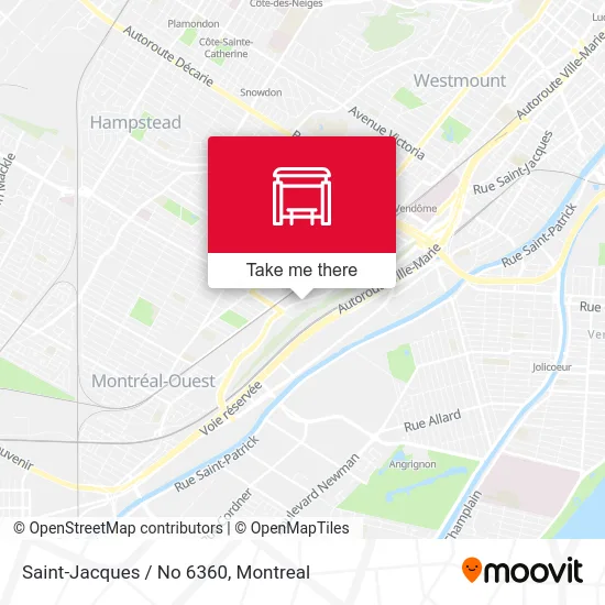 Saint-Jacques / No 6360 map