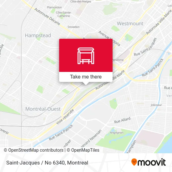 Saint-Jacques / No 6340 map