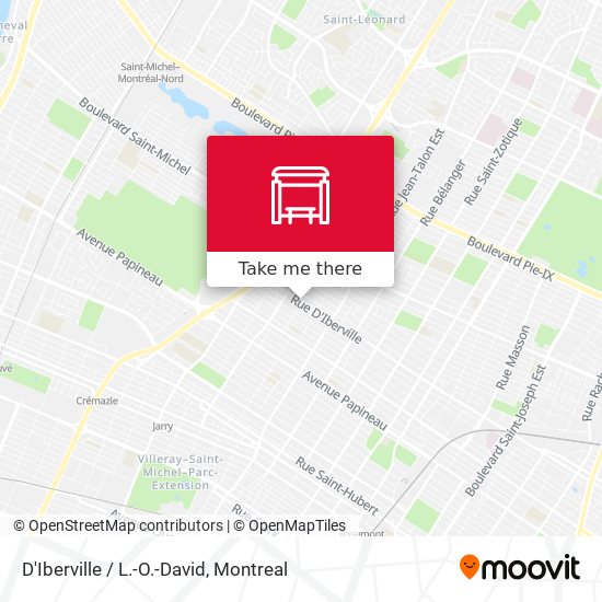 D'Iberville / L.-O.-David map