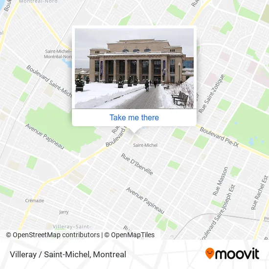 Villeray / Saint-Michel map