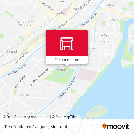 Des Trinitaires / Jogues map