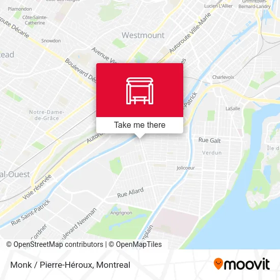 Monk / Pierre-Héroux map