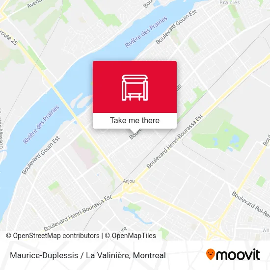Maurice-Duplessis / La Valinière map