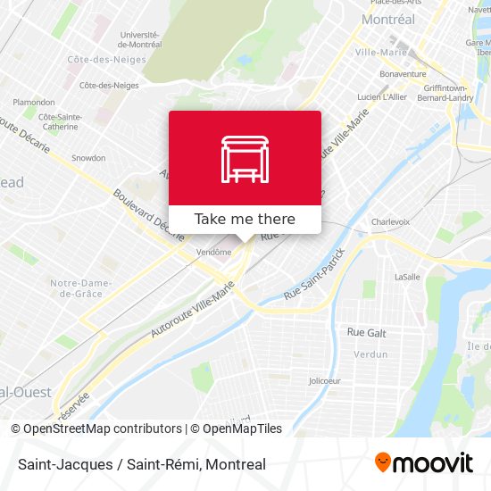 Saint-Jacques / Saint-Rémi map
