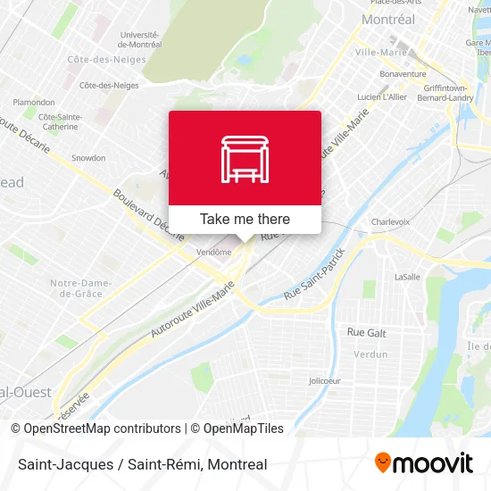 Saint-Jacques / Saint-Rémi map