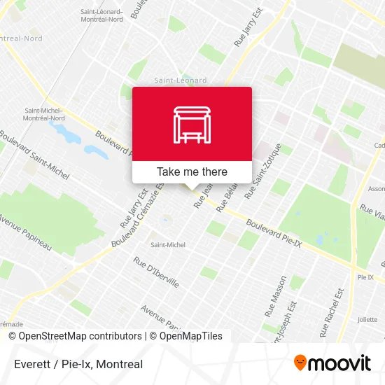 Everett / Pie-Ix map