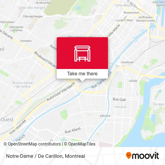 Notre-Dame / De Carillon map