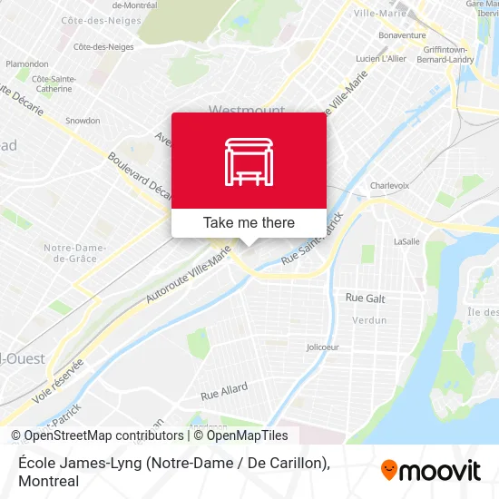 École James-Lyng (Notre-Dame / De Carillon) map