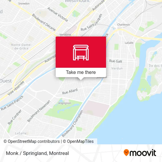 Monk / Springland map