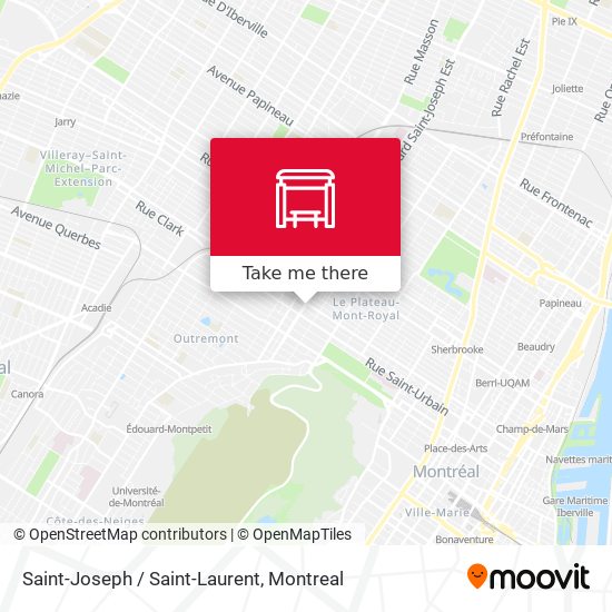 Saint-Joseph / Saint-Laurent map