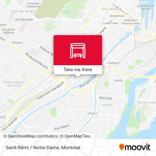 Saint-Rémi / Notre-Dame map