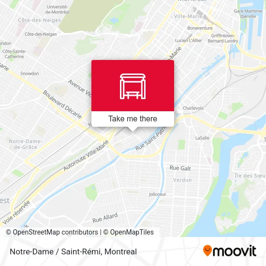 Notre-Dame / Saint-Rémi map