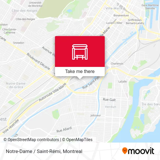 Notre-Dame / Saint-Rémi map