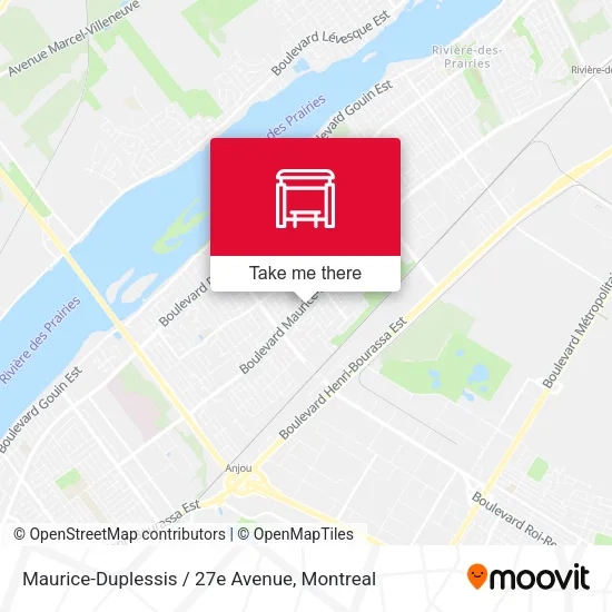 Maurice-Duplessis / 27e Avenue map