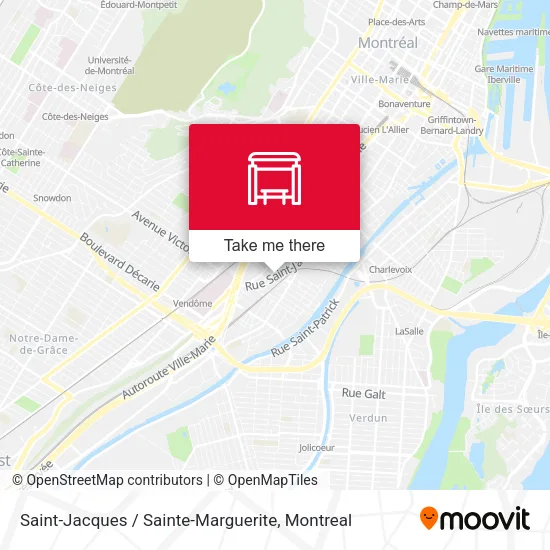 Saint-Jacques / Sainte-Marguerite map