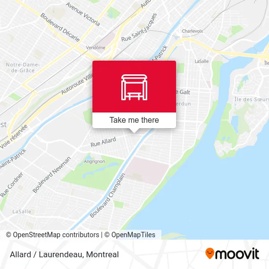 Allard / Laurendeau map