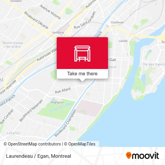 Laurendeau / Egan map