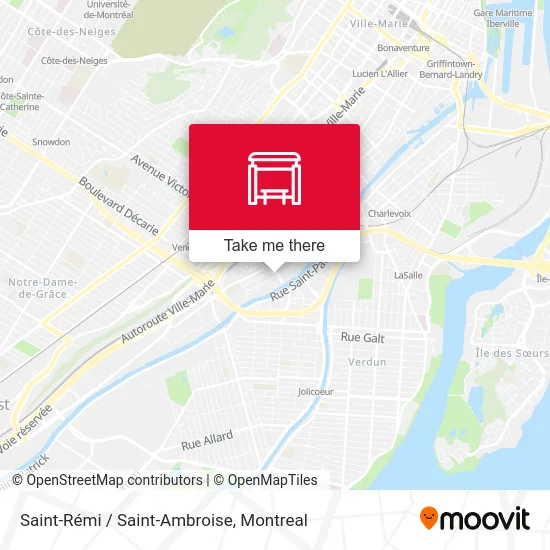 Saint-Rémi / Saint-Ambroise map