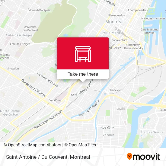 Saint-Antoine / Du Couvent map