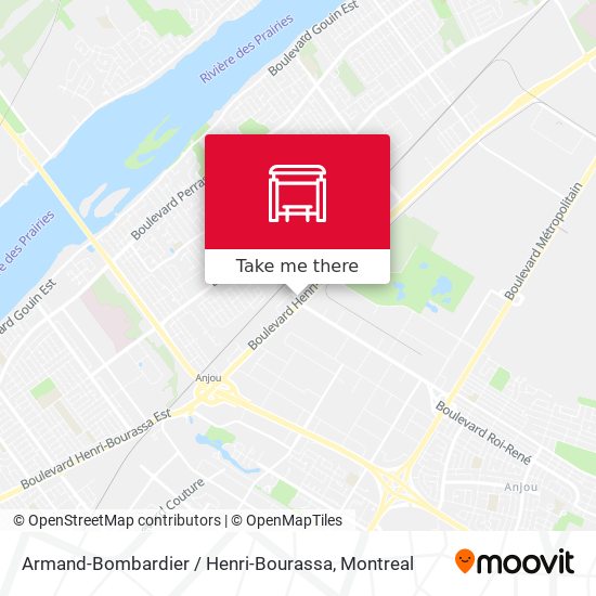 Armand-Bombardier / Henri-Bourassa map
