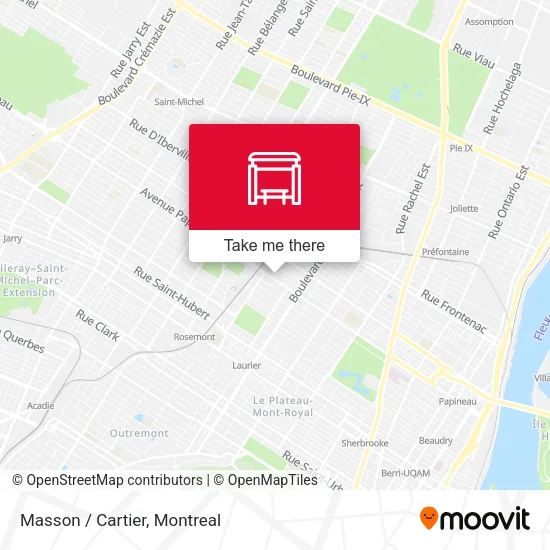 Masson / Cartier map