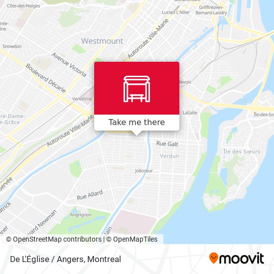 De L'Église / Angers map