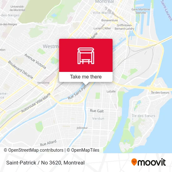 Saint-Patrick / No 3620 map