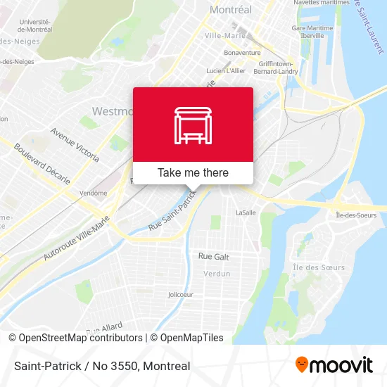 Saint-Patrick / No 3550 map