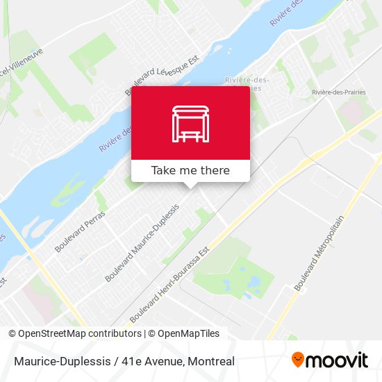 Maurice-Duplessis / 41e Avenue map