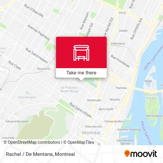 Rachel / De Mentana map