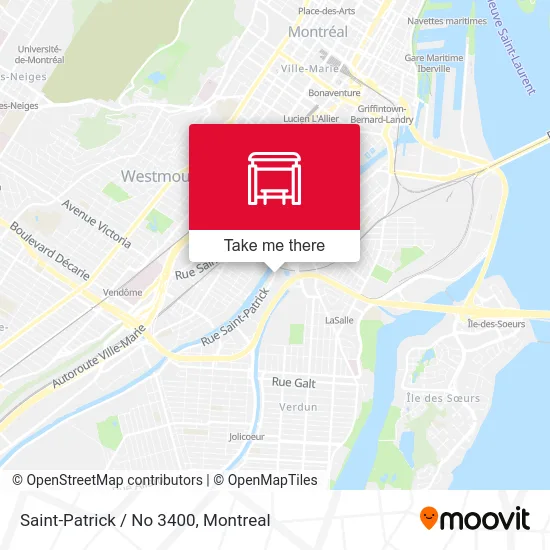 Saint-Patrick / No 3400 map