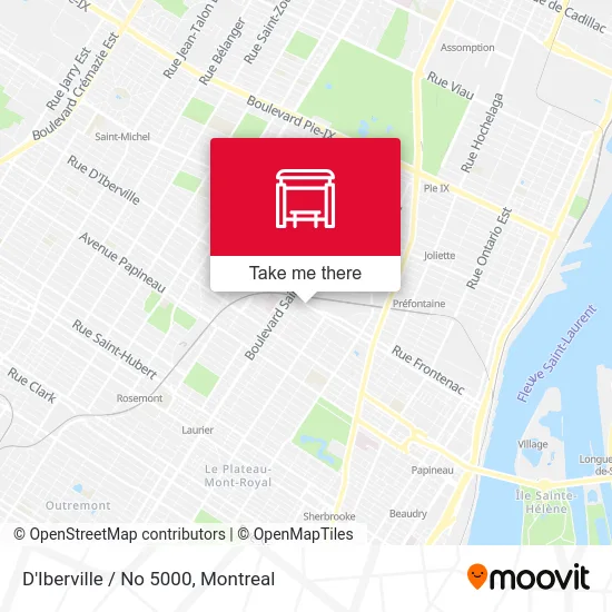 D'Iberville / No 5000 map